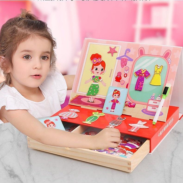 Đồ chơi ghép hình thời trang cho bé Chính hãng Ưu đãi - Hình ảnh 2