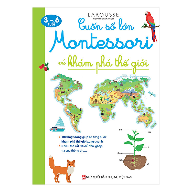 Cuốn Sổ Lớn Montessori Về Khám Phá Thế Giới
