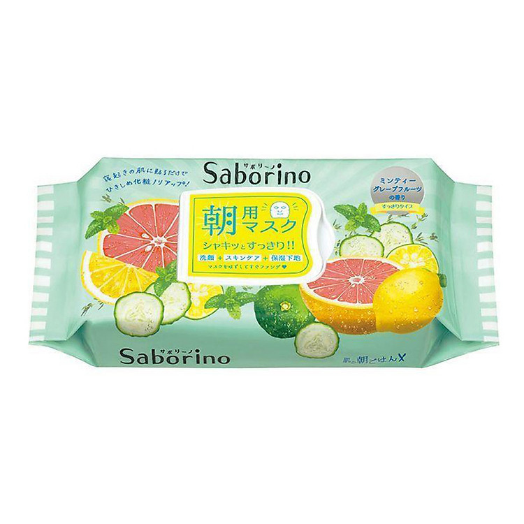Mặt nạ Saborino Morning Face Mask (Gói 32 miếng)