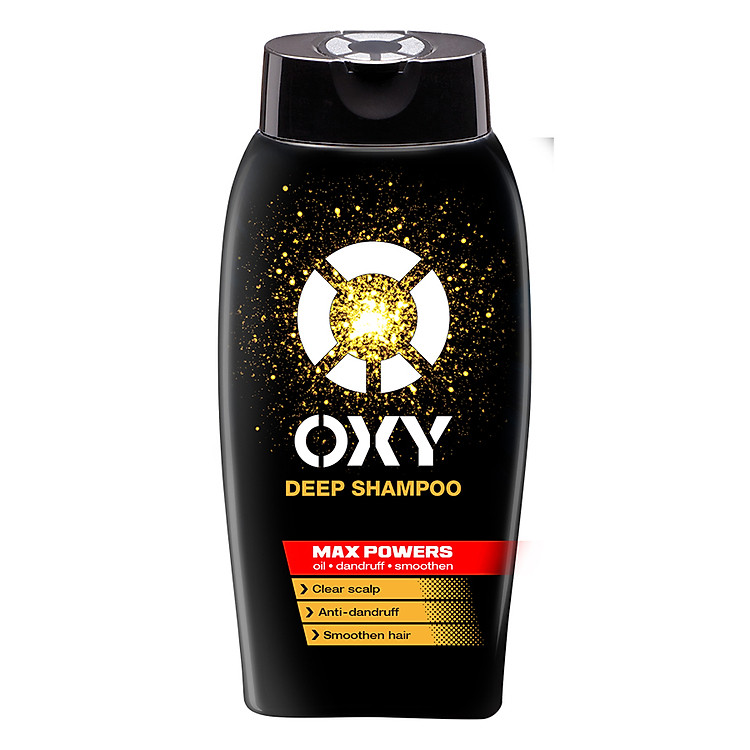 Dầu Gội Tác Động Sâu Cho Nam OXY Deep Shampoo (180ml)