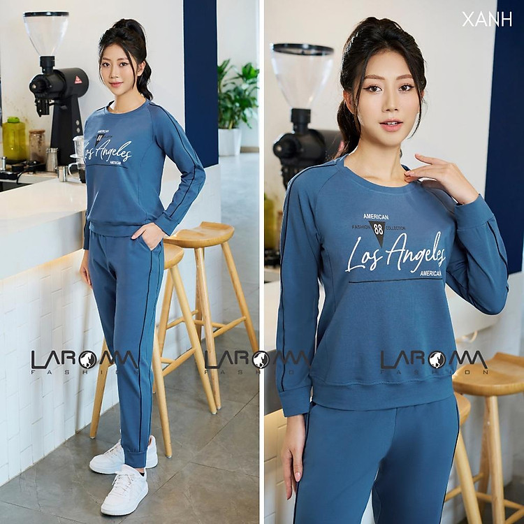 LAROMA Bộ Quần Áo Thu Đông Cổ Cao Cho Nữ | Basic - Trẻ Trung - Giữ Ấm - Vải Thơm - Kháng Khuẩn - Mềm Mại - Co Dãn