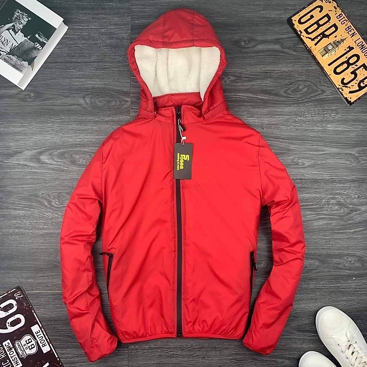 Áo gió LÓT LÔNG CHO BẠN NAM chất liệu chống thấm nước đẹp