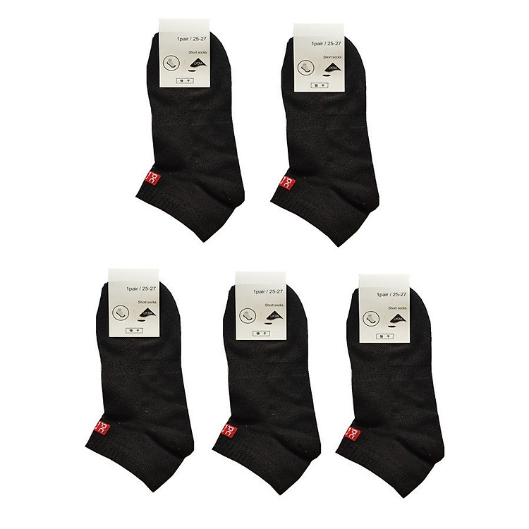 Combo 5 Đôi Tất Vớ Nam Cổ Ngắn Nhật Bản - 5Star