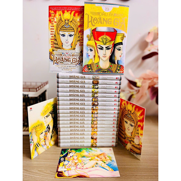 Truyện tranh Dấu ấn hoàng gia full 56 tập + Tặng Lịch phát hành (Chang Book)