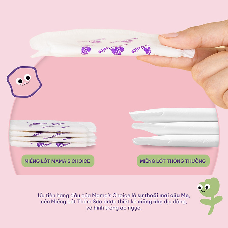 Miếng Lót Thấm Sữa Mama's Choice - 10 Miếng Giá tốt - Hình ảnh 4