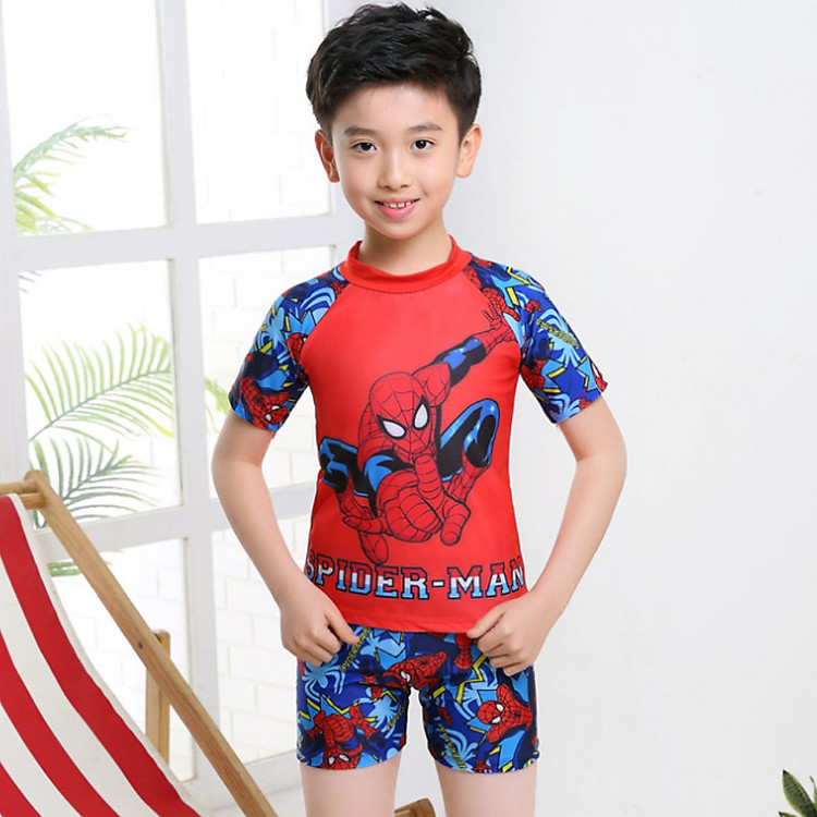 Bộ Đồ Bơi Bé Trai Siêu Hoạt Hình BB007