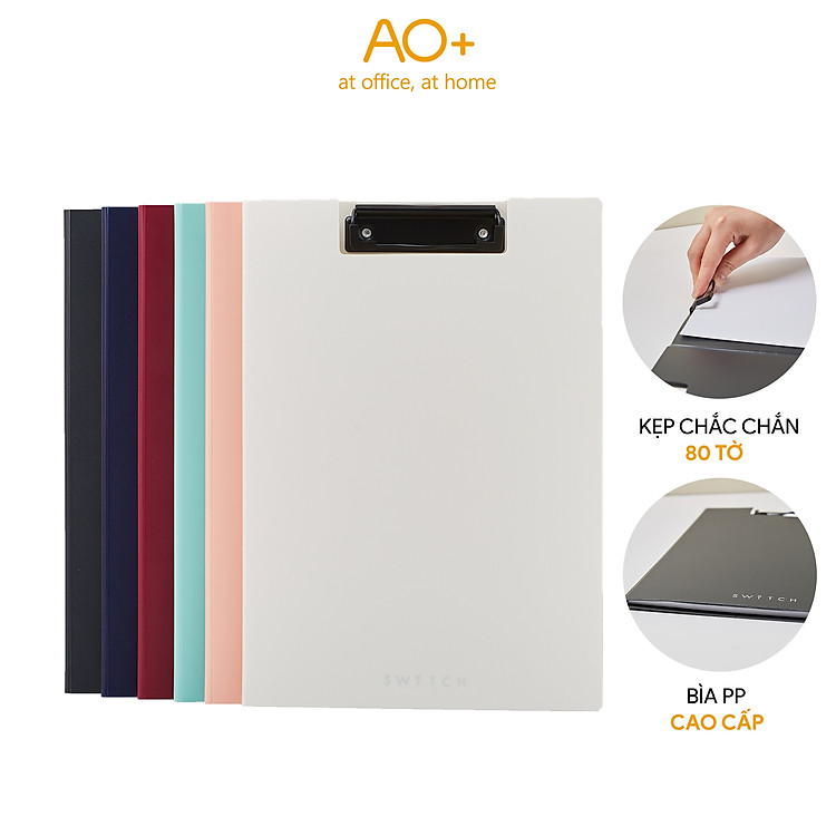 Bìa kẹp trình ký A4 AO+ (hồng)