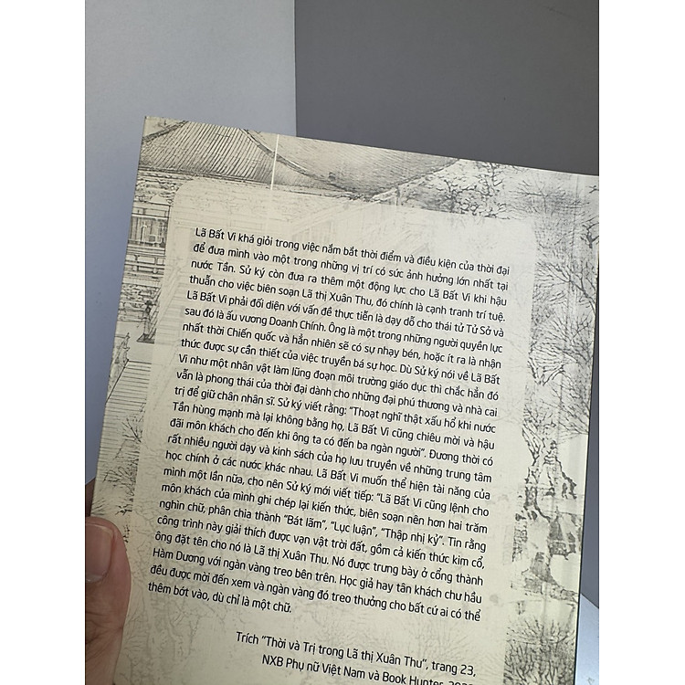 THỜI VÀ TRỊ TRONG LÃ THỊ XUÂN THU – James D. Sellmann - Ảnh 2