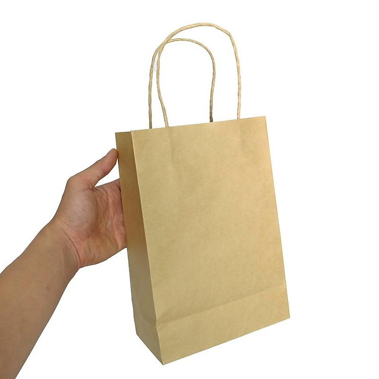 Túi Kraff Nâu 100gsm (35x25x12cm) - Ảnh 4