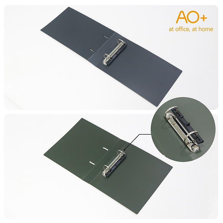 Bìa còng A5 Switch OFF AO+ (3.5cm) - Xanh rêu - Ảnh 5