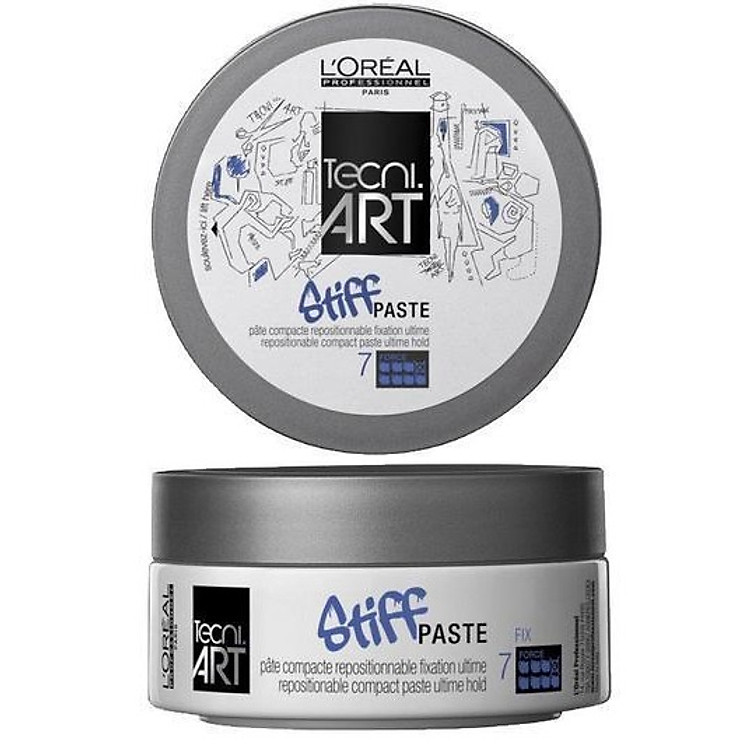 Wax (sáp) L'oreal Tecni.art Stiff Paste vuốt tóc định hình cứng 75ml