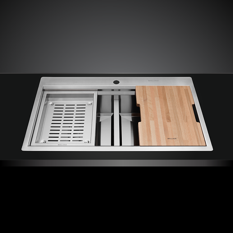 Chậu rửa chén Slide Malloca MS 862 - Hàng Chính Hãng