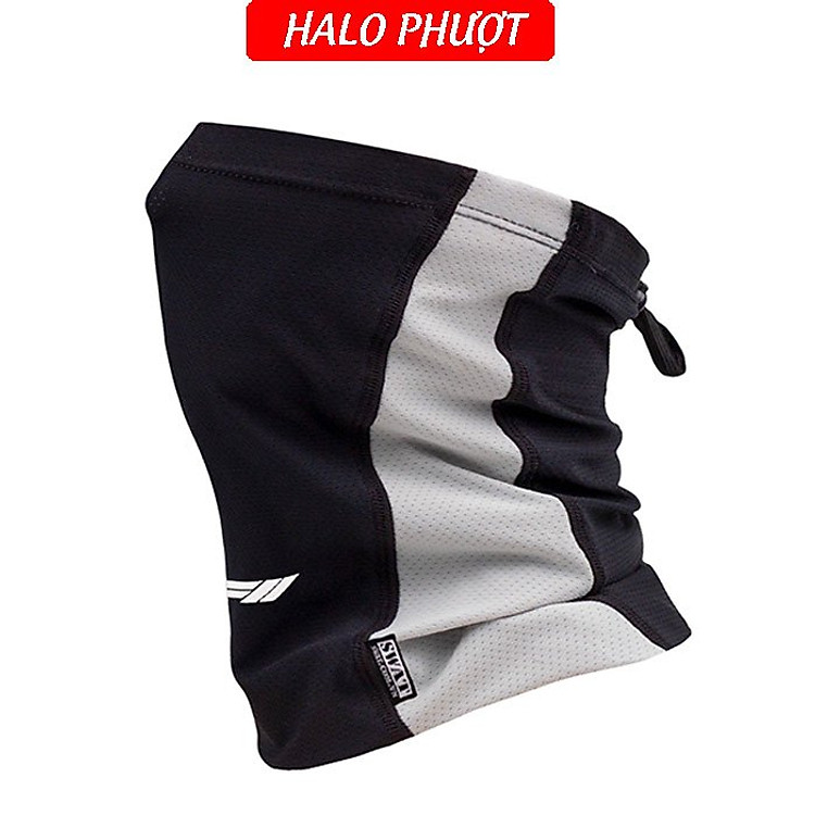 Khăn đa năng SWAT F2 (có dây rút) vải thun thoáng khí, logo phản quang