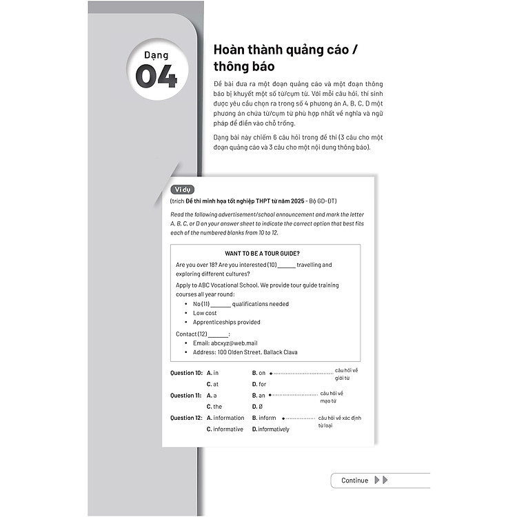 Bộ Đề Thi Thử Tốt Nghiệp THPT Môn Tiếng Anh 2025 - Ảnh 3