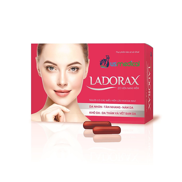 Viên uống trắng da Ladorax