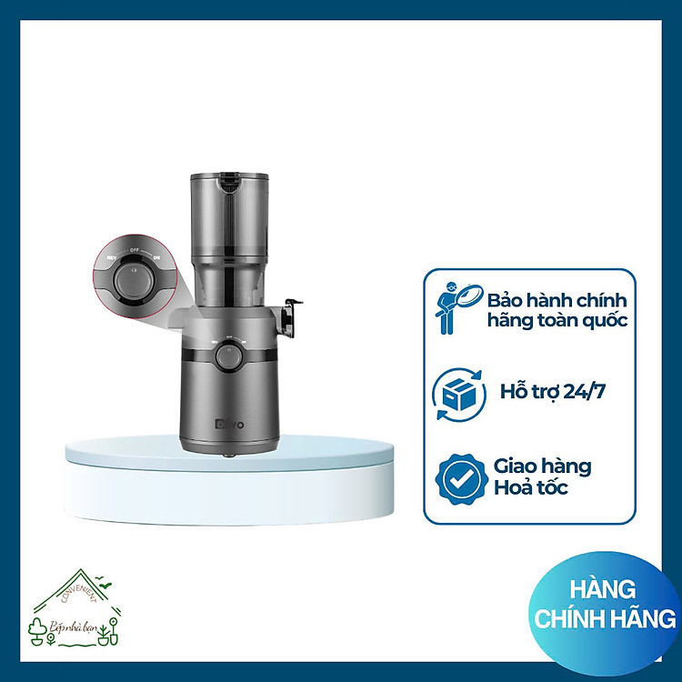 Máy Ép Chậm OLIVO SJ240 – Khoang Tiếp Lớn – Giải Pháp Hoàn Hảo Cho Việc Ép Kết Hợp Trái Cây, Rau Củ- Hàng Chính Hãng