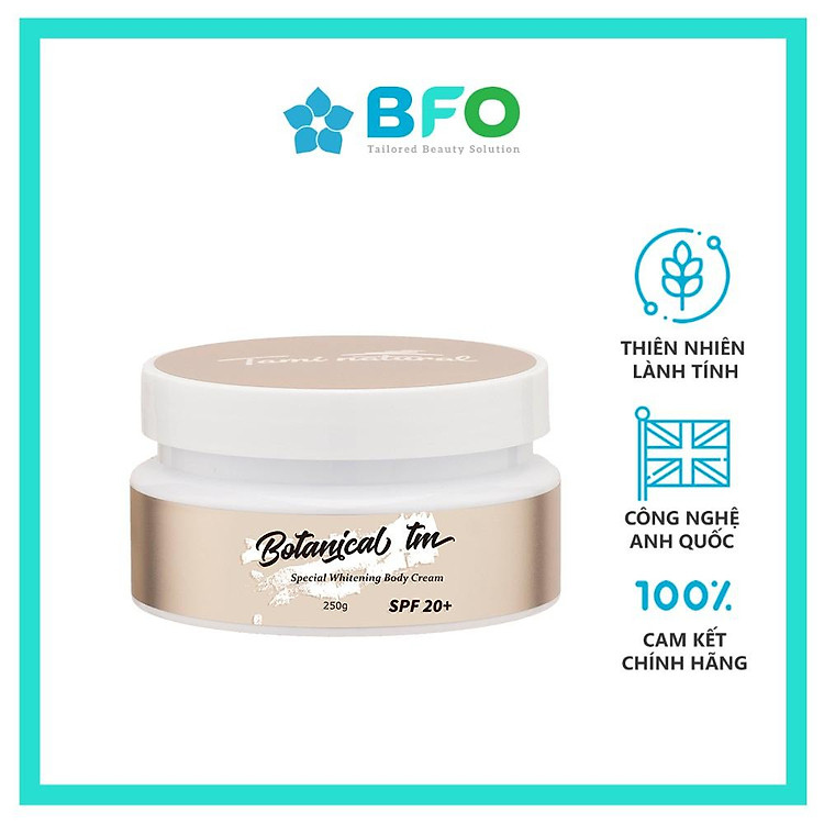 Kem Dưỡng Trắng Body Tami Natural Bật Tone Không Bết Rít 250gr