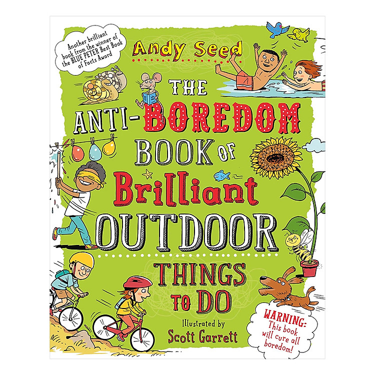 Sách The Anti-boredom Book of Brilliant Outdoor Things To Do