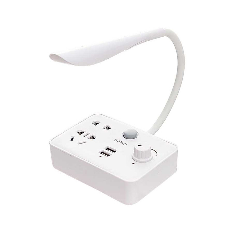 Ổ cắm điện thông minh kèm đèn led và 2 cổng sạc điện thoại GS0075