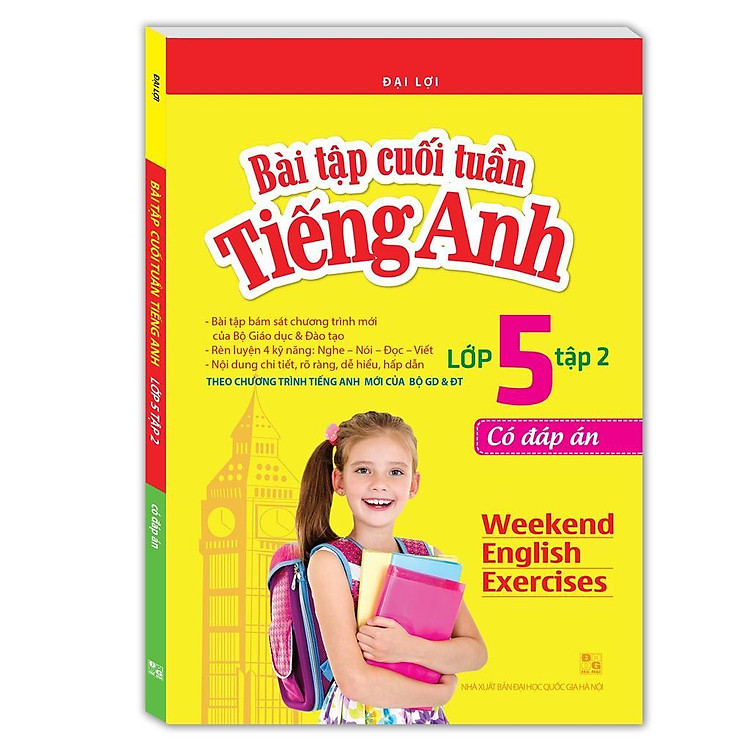 Bài Tập Cuối Tuần Tiếng Anh Lớp 5 – Tập 2