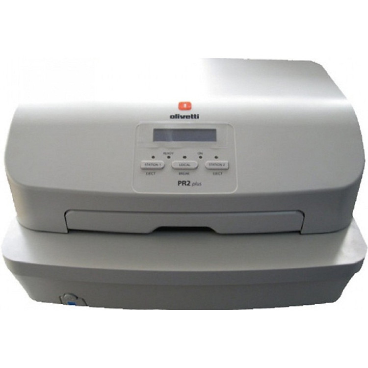 Máy In Kim In sổ Olivetti PR2 Plus màu trắng - Hàng chính hãng