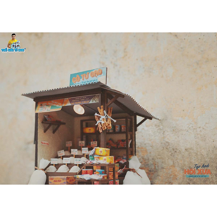 Mô Hình Sài Gòn Xưa - Tiệm Gạo Chính hãng Ưu đãi - Hình ảnh 2