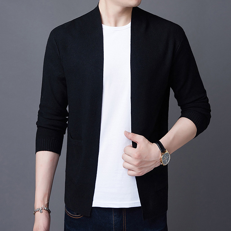 Áo Khoác Nam Cardigan Nam Len Cao Cấp Thời Trang SZone SAL219