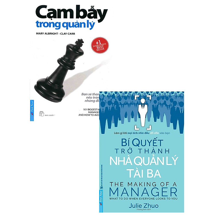 Combo Cạm Bẫy Trong Quản Lý + Bí Quyết Trở Thành Nhà Quản Lý Tài Ba (Bộ 2 Cuốn) _FN