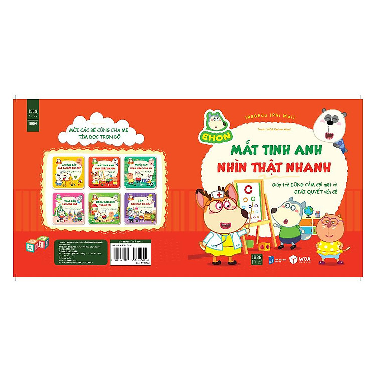 Wolfoo Ehon - Mắt Tinh Anh, Nhìn Thật Nhanh - Ảnh 2