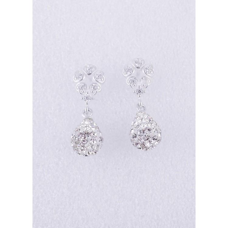 Bông tai bạc nữ S925 Italia Bạc Xinh ED063