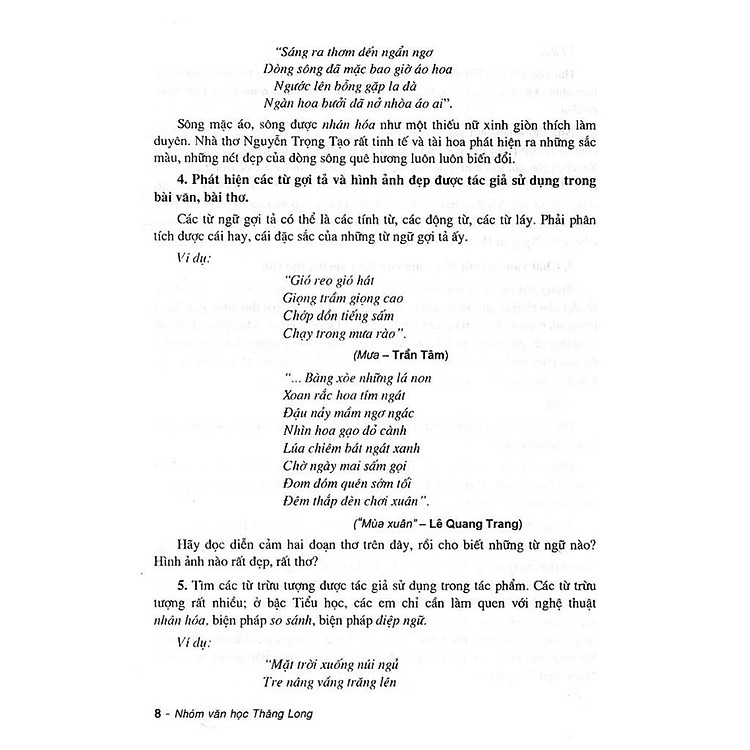 Cảm Thụ Văn Học Lớp 2 - Ảnh 2