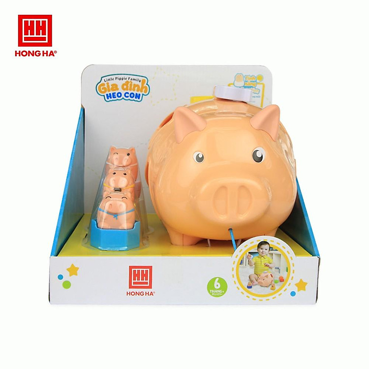 Đồ chơi heo con Hồng Hà cho bé Chính hãng Giá tốt
