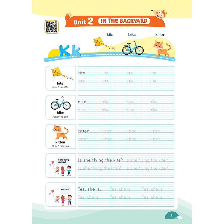 Luyện Viết Chữ Từ Vựng Tiếng Anh Theo Chương Trình Sách Giáo Khoa 2 - Ảnh 3