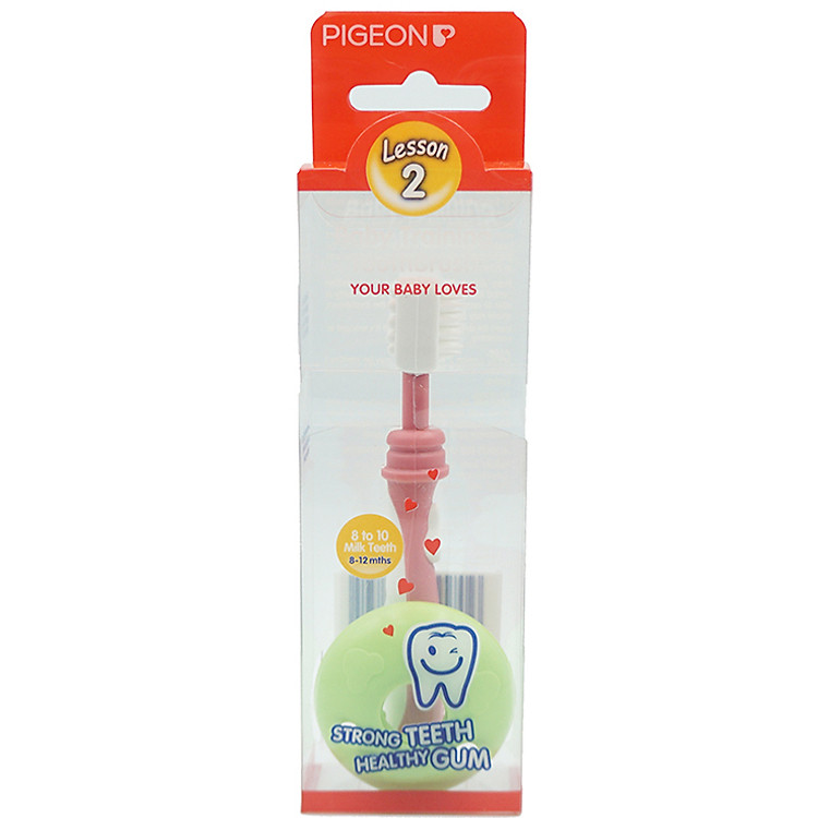 Bàn Chải Đánh Răng Pigeon Bước 2 - Xanh