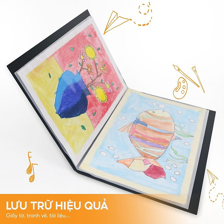 Bìa Lá A3 Clear Book AO+ (20 lá) - Ảnh 4