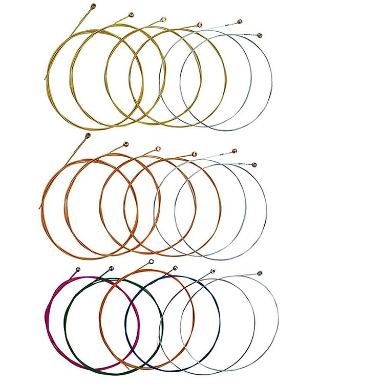 6 Pcs Acoustic Guitar Strings for Acoustic Folk Guitar Classic Guitar