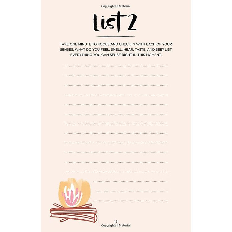 52 Lists For Calm: Journaling Inspiration For Soothing Anxiety And Creating A Peaceful Life - Ảnh 5