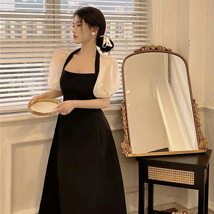 ĐẦM DỰ TIỆC BIG SIZE TAY PHỒNG SANG CHẢNH HOT TREND 2022