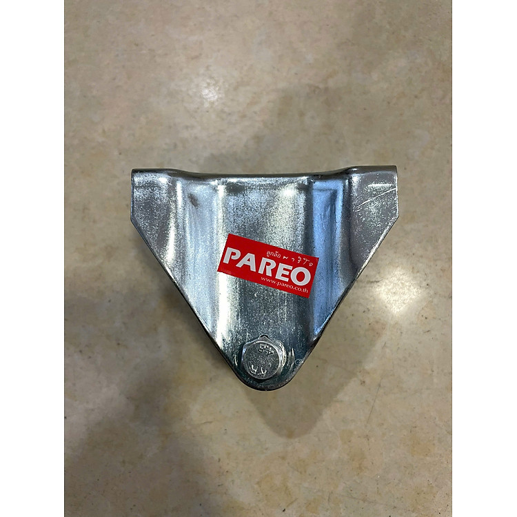 Phụ tùng, càng rời, đế cố định không có bánh xe, kích thước 75mm, 100mm, 125mm - Pareo