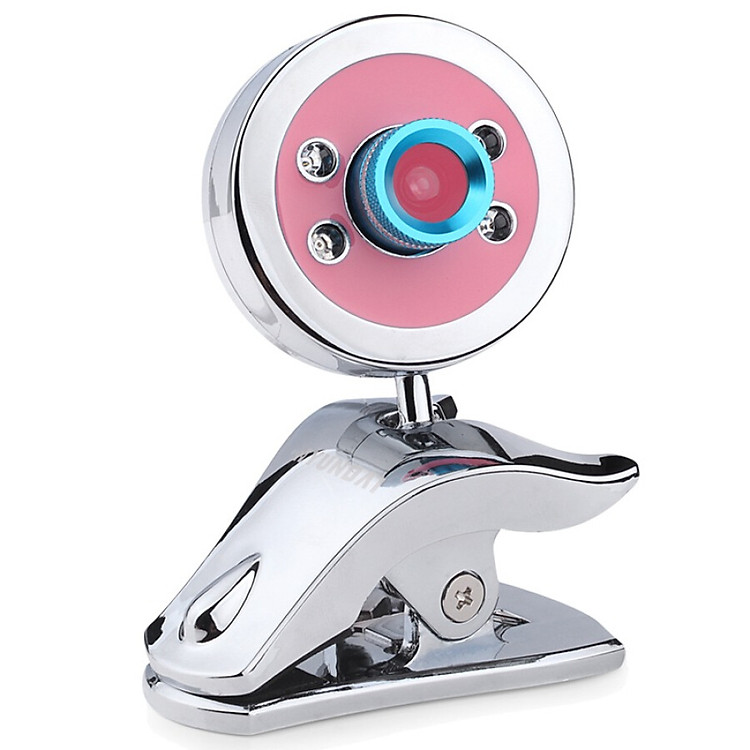 Hyundai (HYUNDAI) camera computer HD YY anchor comes with a stand HY-M888 silver + pink