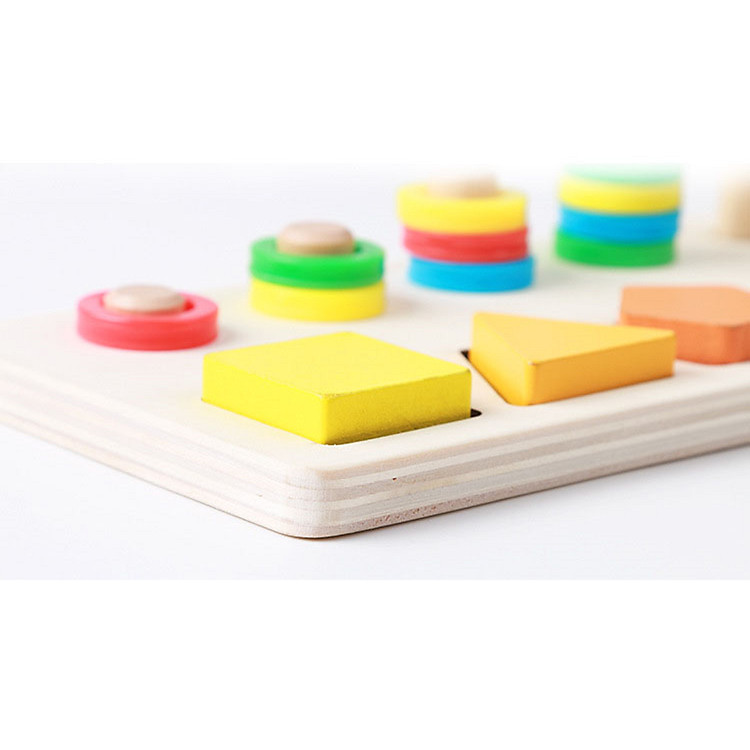 Bảng chữ số và hình học Montessori cho bé Chính hãng Tiết kiệm - Hình ảnh 4