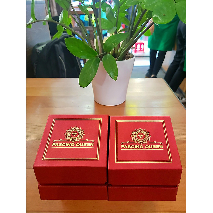 BỘ QUÀ TẶNG 2 HỘP BỘ TRANG SỨC NHẪN CAO CẤP FASCINO