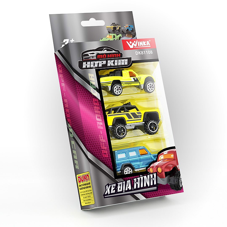 Xe ô tô mô hình hợp kim DK 81108 Chính hãng Tiết kiệm - Hình ảnh 3