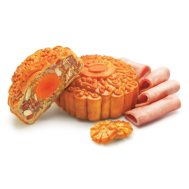 Bánh Trung Thu Kinh Đô - Jambon Xá Xíu 2 Trứng Đặc Biệt (250g)