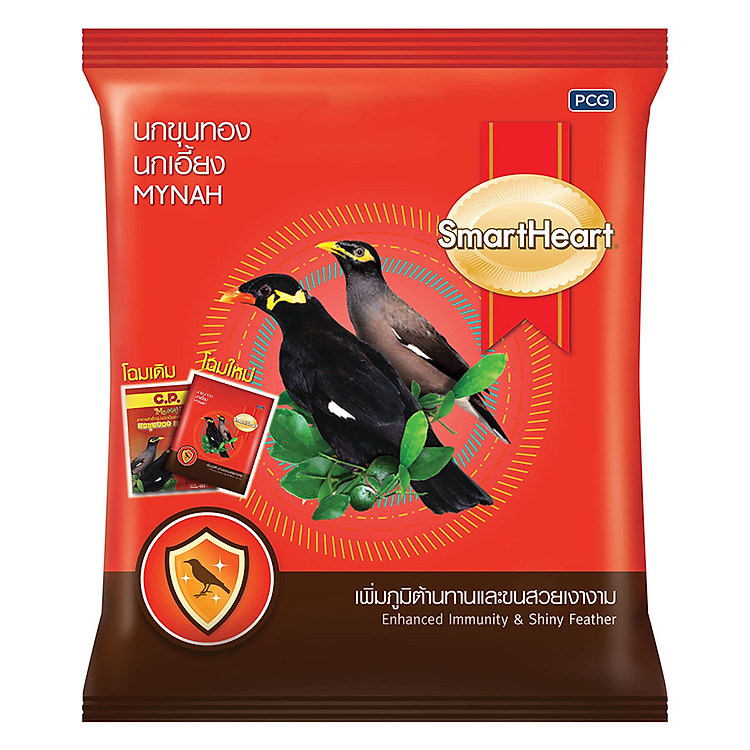 Đồ Ăn Chim Hỗn Hợp Hoành Chỉnh Cho Chim Cảnh SmartHeart Mynah (400g)