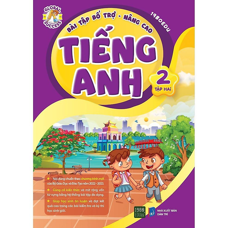 Bài Tập Bổ Trợ Nâng Cao Tiếng Anh Lớp 2 – Tập 2
