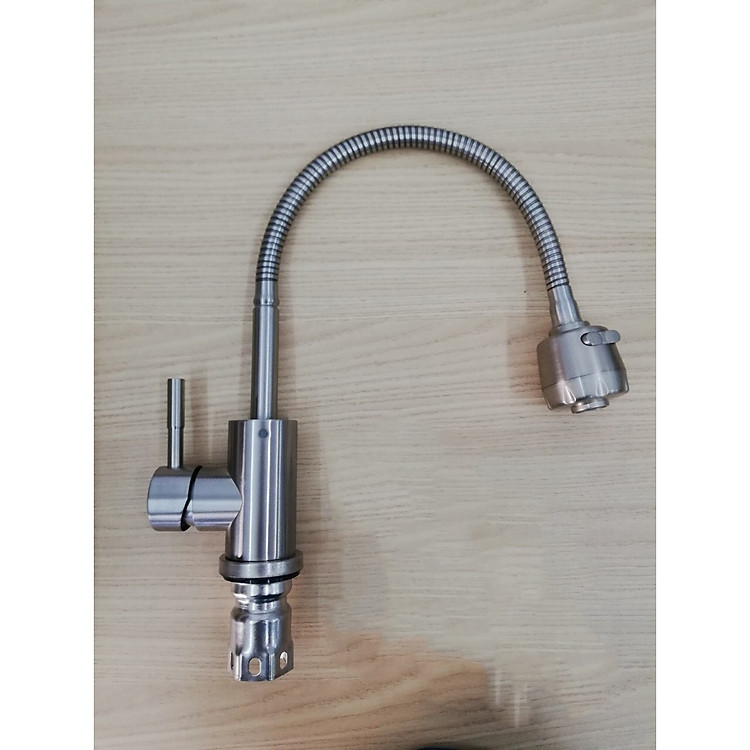 Vòi rửa bát inox nóng lạnh model VM4