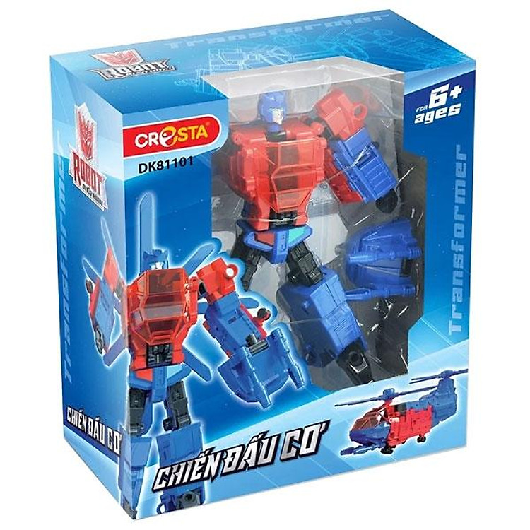 Đồ Chơi Robot Biến Hình Cresta DK81101 Chính hãng Giá tốt - Hình ảnh 5