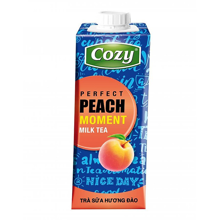Trà sữa đóng hộp Cozy Moments hương đào