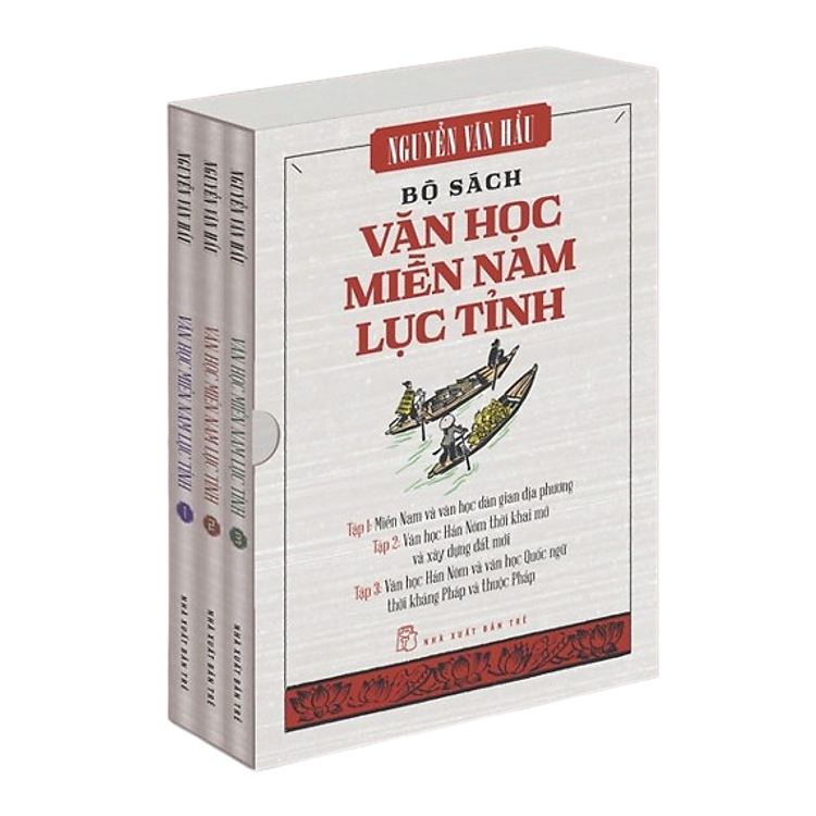 Văn học miền Nam lục tỉnh (Hộp 3 Tập 1, 2, 3)